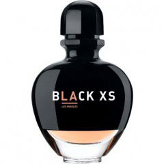 Black XS L.A. for Her by Paco Rabanne perfume bottle