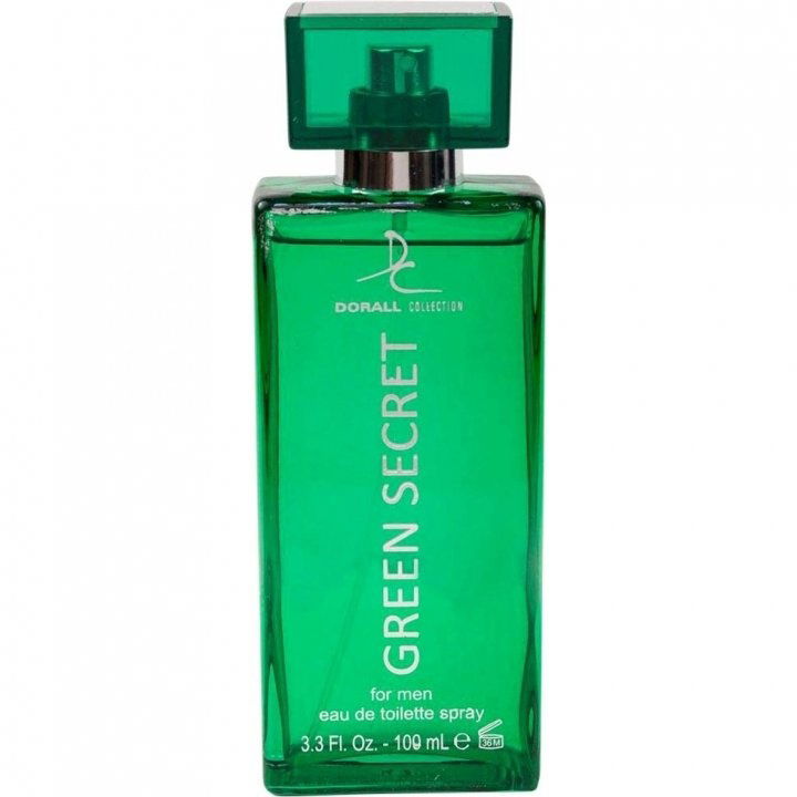 Green Secret EDT by Dorall Collection perfume bottle