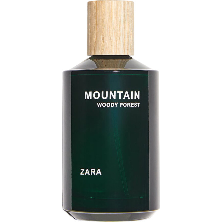 Mountain Woody Forest by Zara perfume bottle