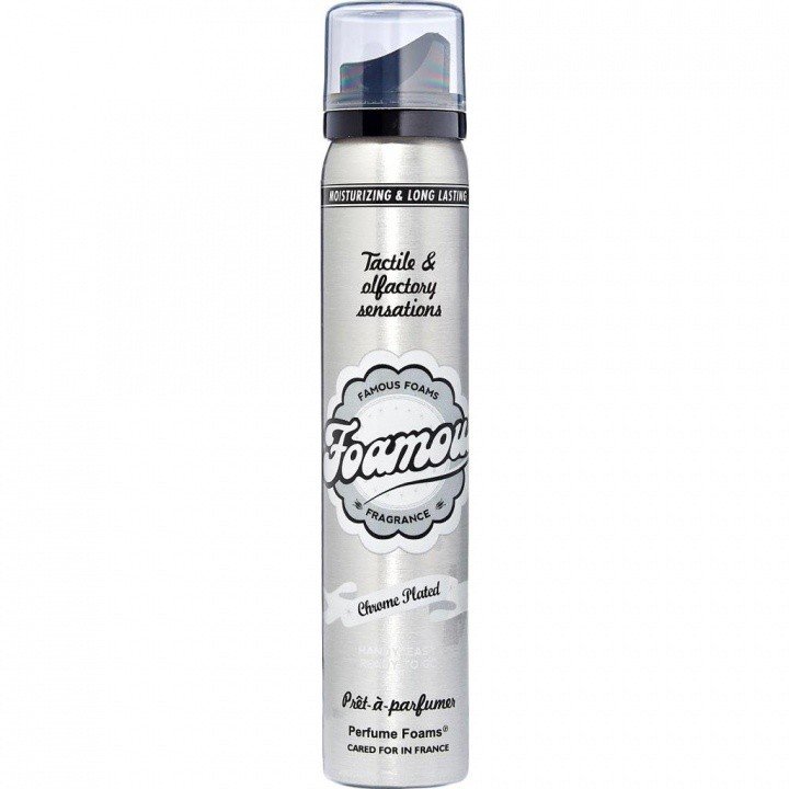 Chrome Plated by Foamous perfume bottle