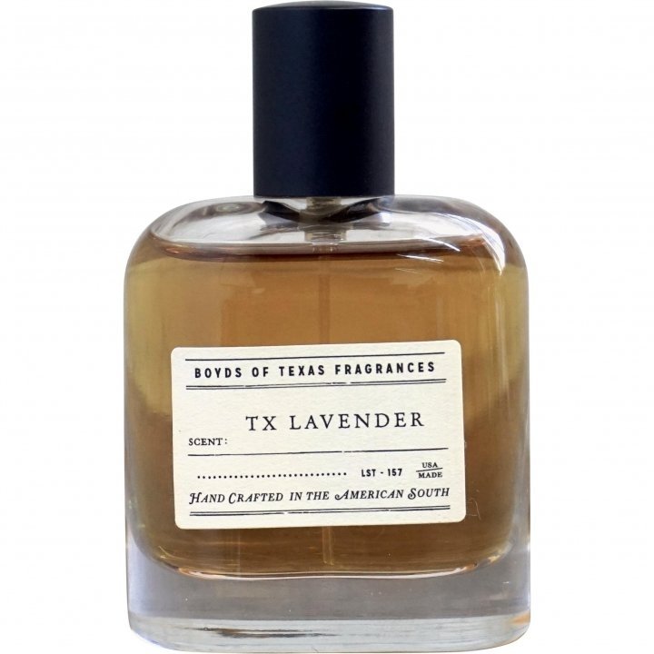 TX Lavender by Boyd's perfume bottle