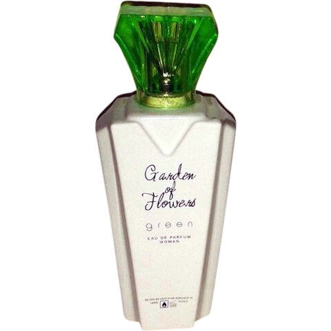 Garden of Flowers green by Obscene perfume bottle