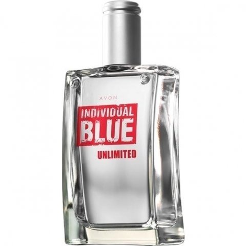 Individual Blue Unlimited by Avon perfume bottle