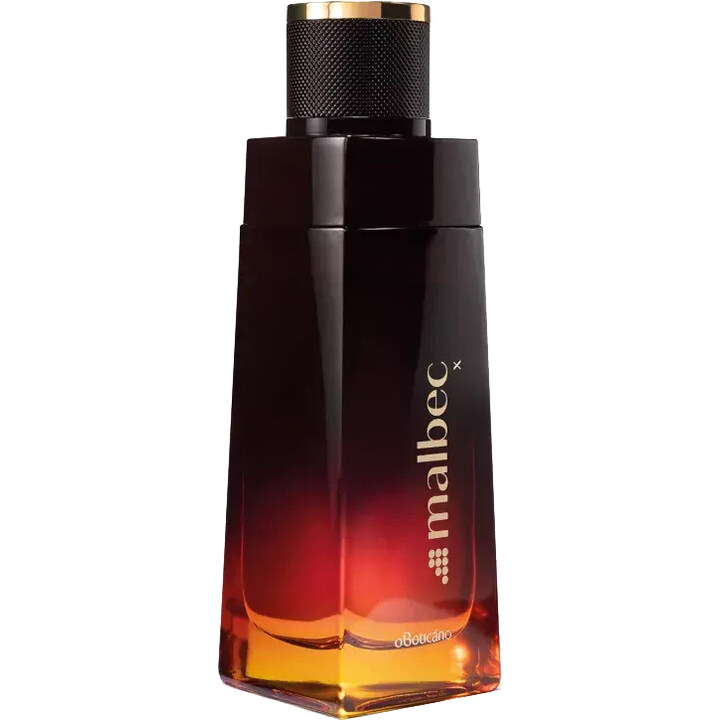 Malbec X by O Boticário perfume bottle