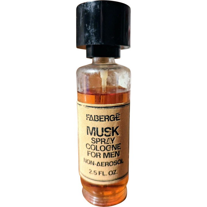 Musk for Men by Fabergé perfume bottle