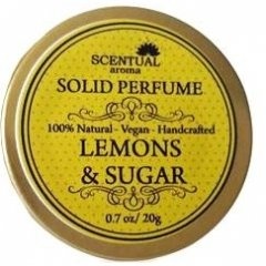 Lemons & Sugar (Solid Perfume) by Scentual Aroma perfume bottle