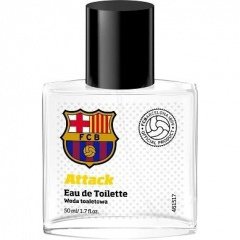 Attack by FC Barcelona perfume bottle