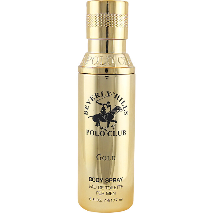 Gold (Body Spray) by Beverly Hills Polo Club perfume bottle