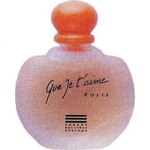 Que Je T'aime Folie by Johnny Hallyday perfume bottle
