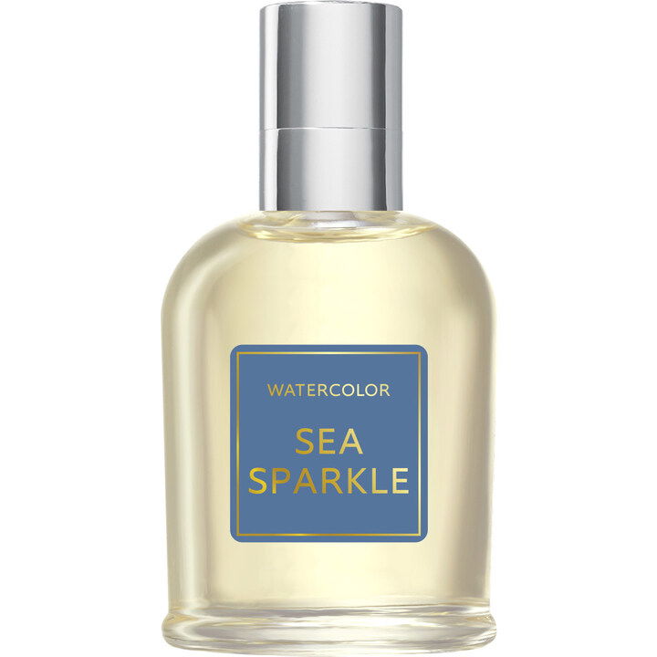 Watercolor - Sea Sparkle by Brocard / Брокард perfume bottle