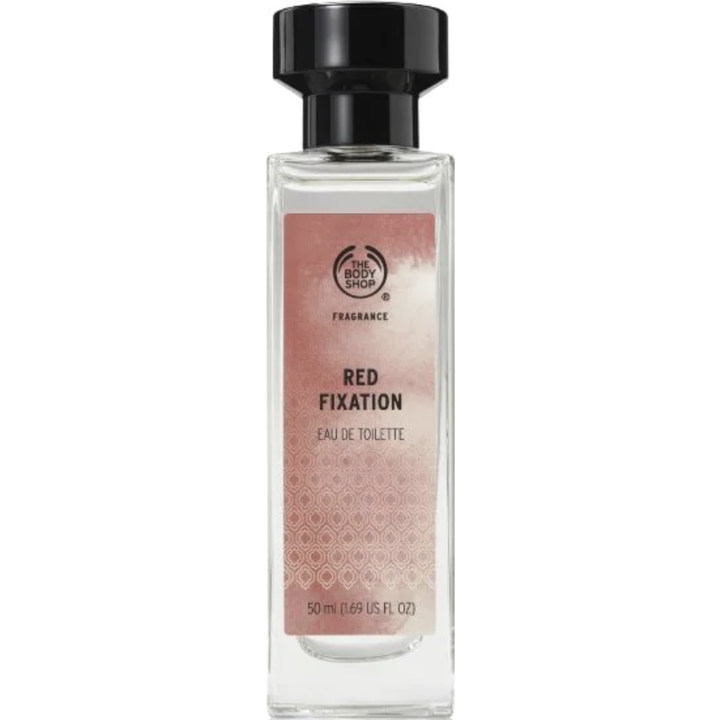 Red Fixation by The Body Shop perfume bottle