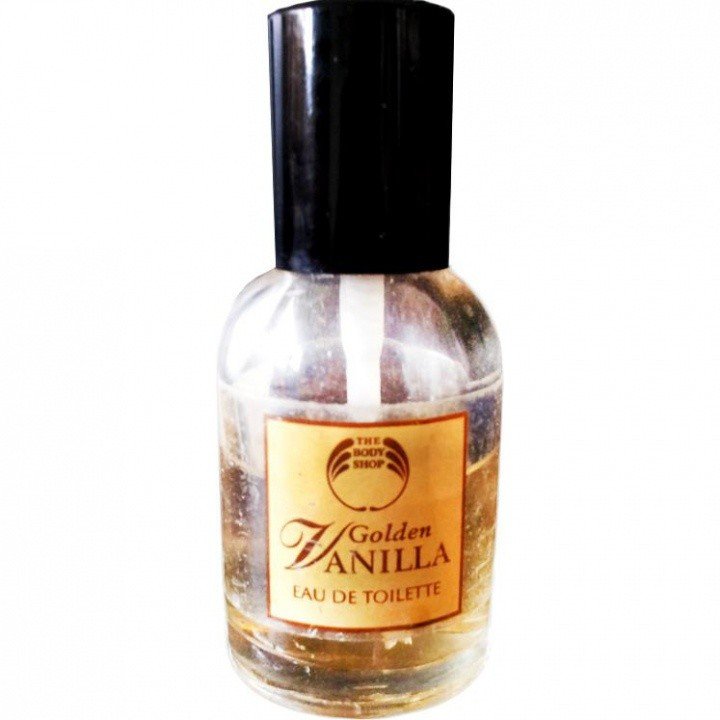 Golden Vanilla by The Body Shop perfume bottle