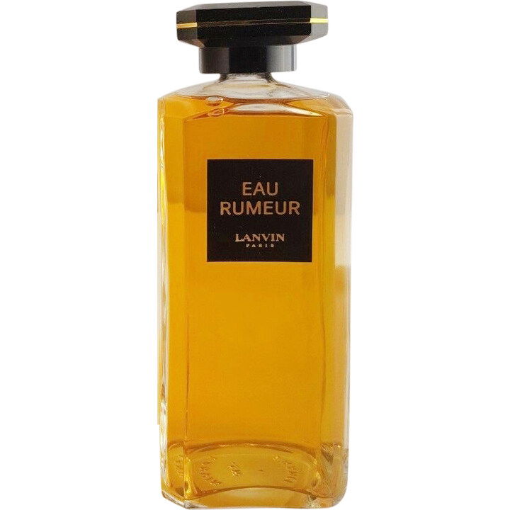Eau Rumeur (1934) EDT by Lanvin perfume bottle