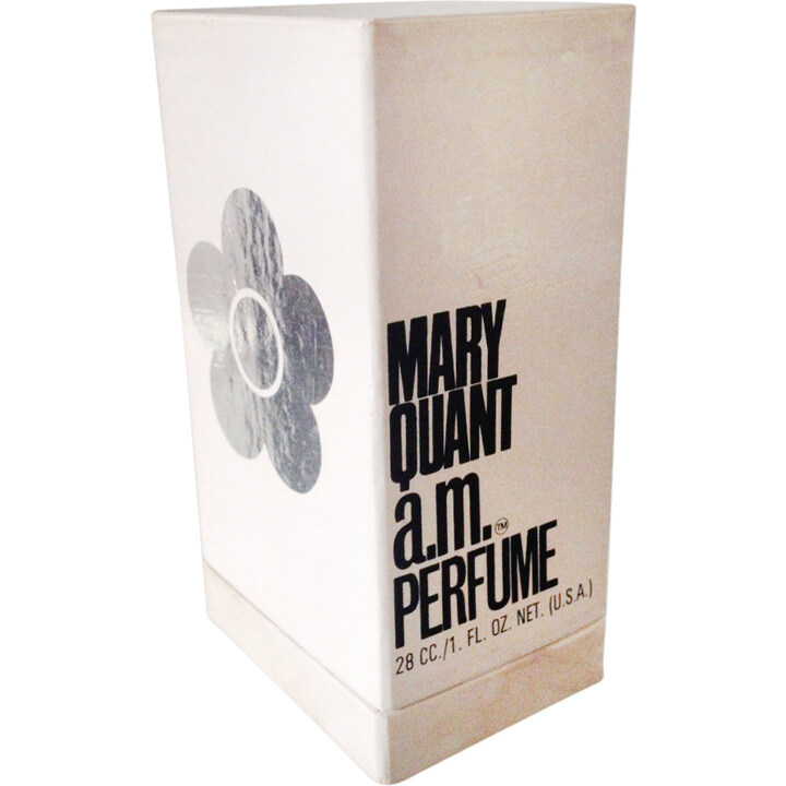 A.M. (Perfume) by Mary Quant perfume bottle