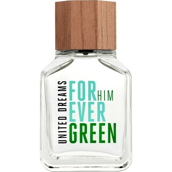 United Dreams - Forever Green for Him by Benetton perfume bottle