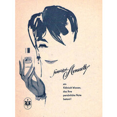 Menuett by Steckenpferd / Bergmann & Co. perfume bottle