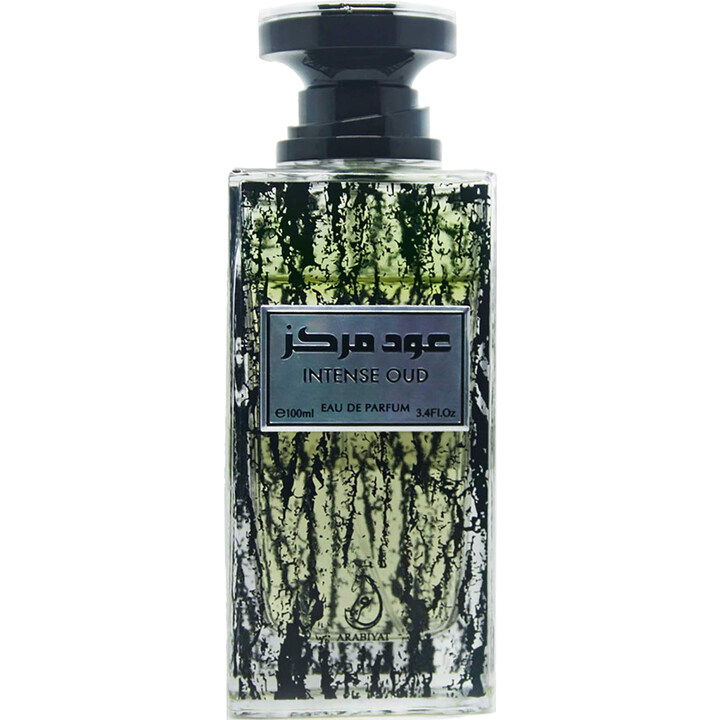 Intense Oud EDP by Arabiyat perfume bottle
