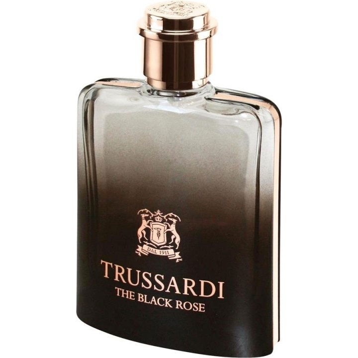 The Black Rose by Trussardi perfume bottle