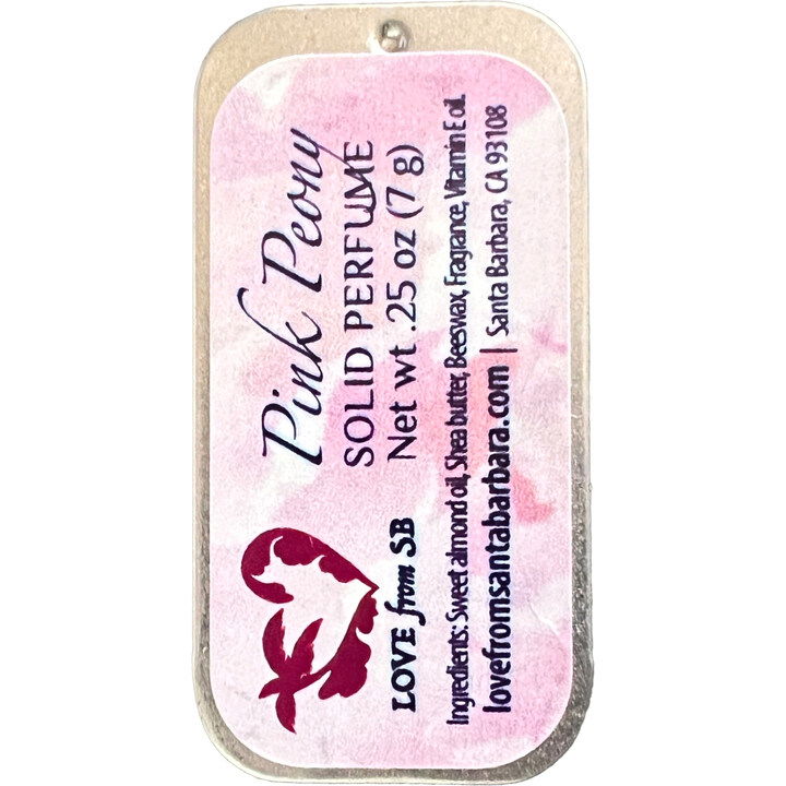 Pink Peony by Love from Santa Barbara perfume bottle