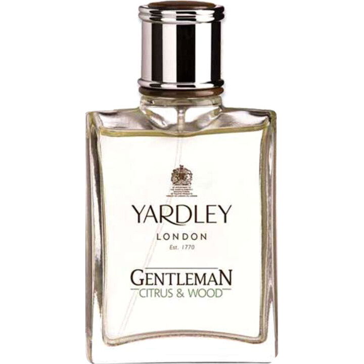 Gentleman Citrus & Wood by Yardley perfume bottle