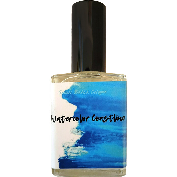 Watercolor Coastline EDP by 345 Soap Co. perfume bottle