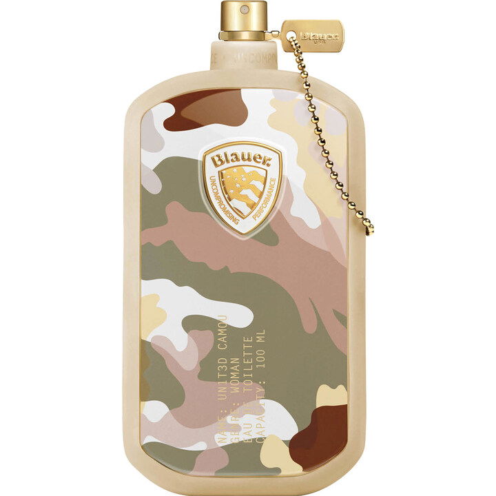 Un1t3d Camou Woman by Blauer perfume bottle