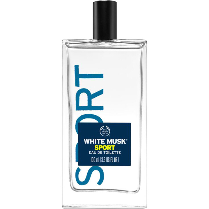 White Musk Sport by The Body Shop perfume bottle