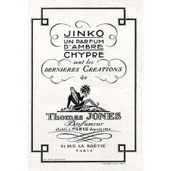 Jinko by Thomas Jones perfume bottle