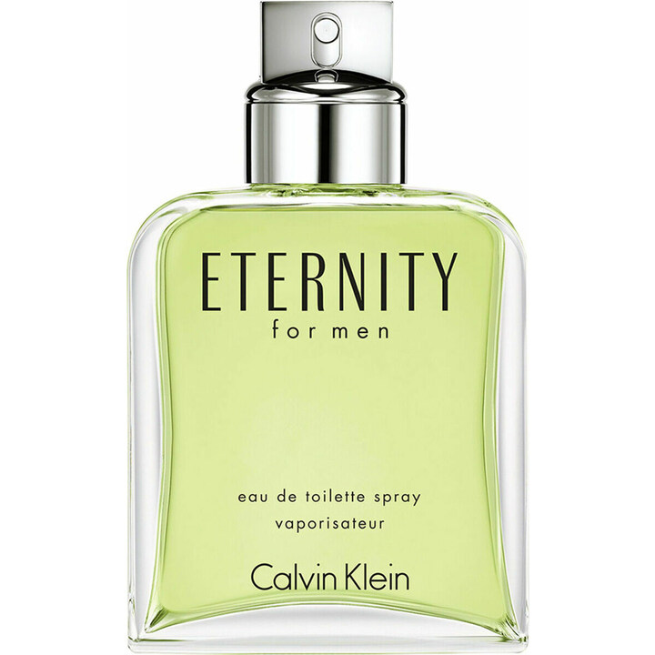 Eternity for Men EDT by Calvin Klein perfume bottle