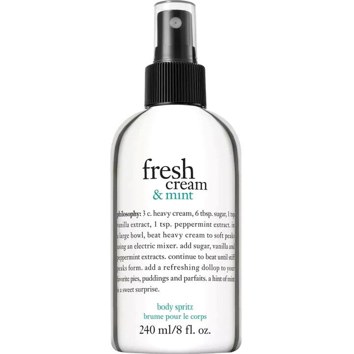Fresh Cream & Mint by Philosophy perfume bottle