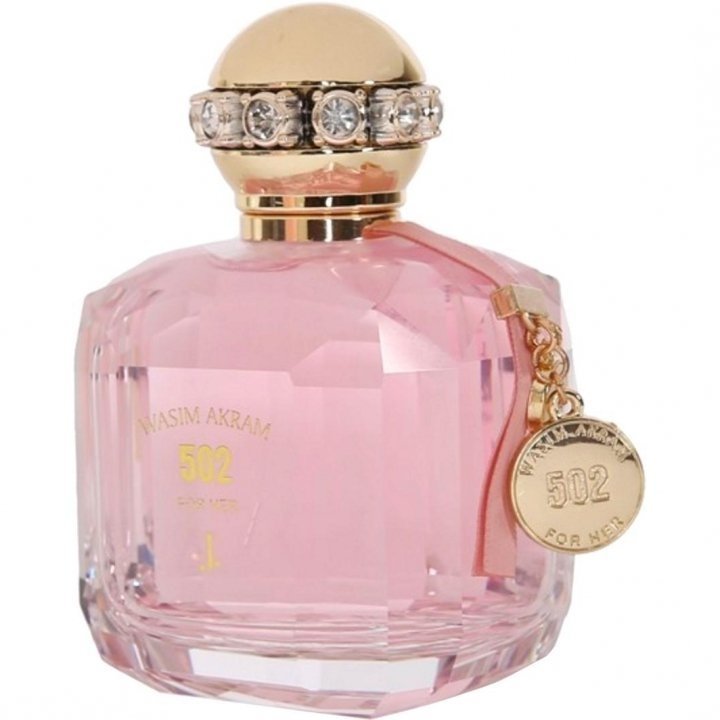 Wasim Akram 502 for Her by J. / Junaid Jamshed perfume bottle