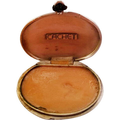 Cachet Perfume Jewelry Oval Pendant (Solid Perfume) by Prince Matchabelli perfume bottle