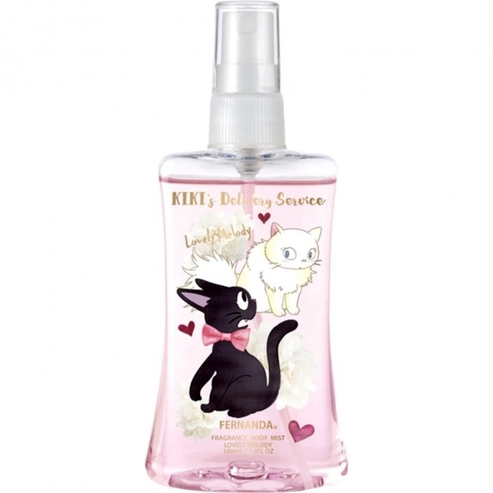 Kiki's Delivery Service - Lovely Melody / 魔女の宅急便 ラブリーメロディ (Body Mist) by Fernanda / フェルナンダ perfume bottle