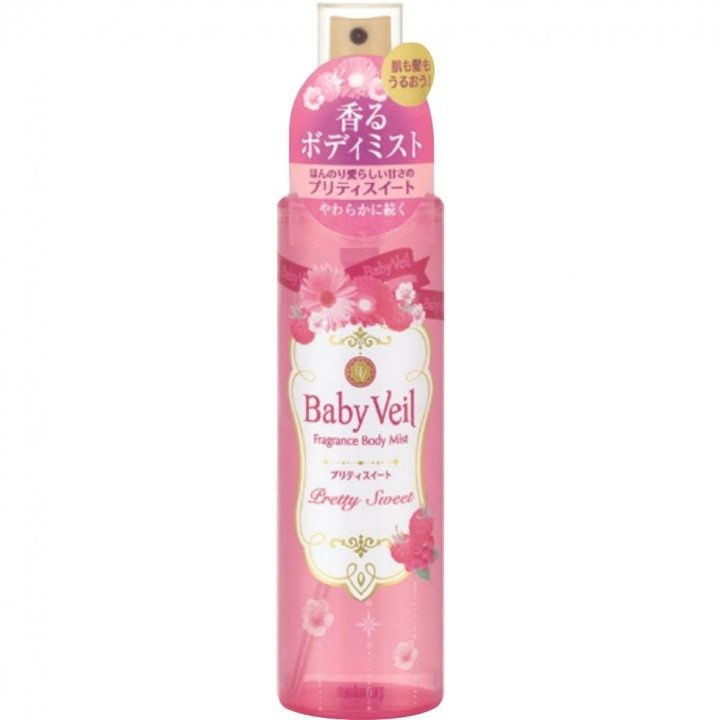 Baby Veil - Pretty Sweet / ベビーベール フレグランスボディミスト プリティスイート by Mandom / マンダム perfume bottle