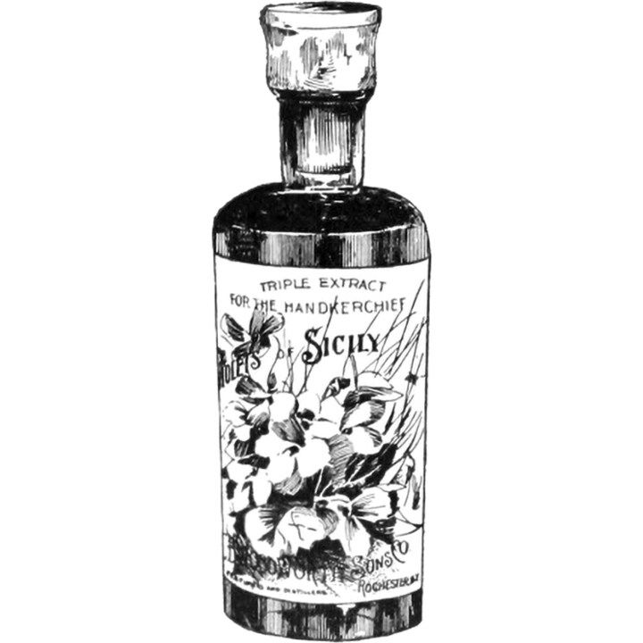 Roses of Sicily by C. B. Woodworth & Sons Co. perfume bottle