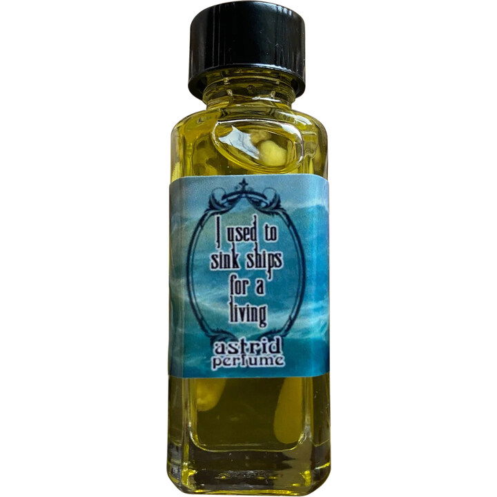 I Used To Sink Ships For A Living by Astrid Perfume / Blooddrop perfume bottle