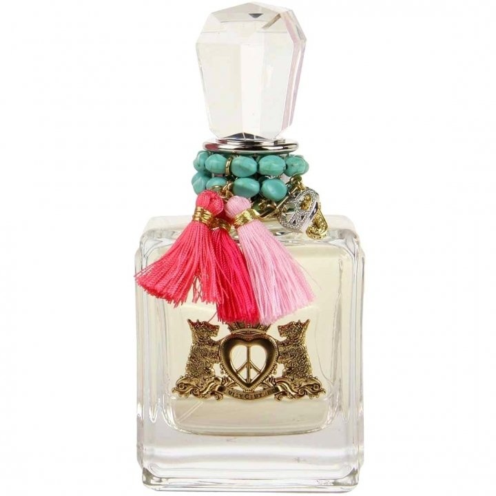 Peace, Love & Juicy Couture by Juicy Couture perfume bottle
