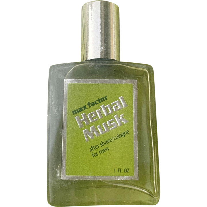 Herbal Musk for Men by Max Factor perfume bottle