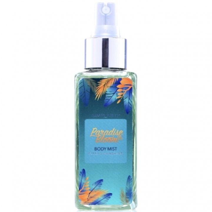 Paradise Bloom - Citrus Sunshine by Simplysiti perfume bottle