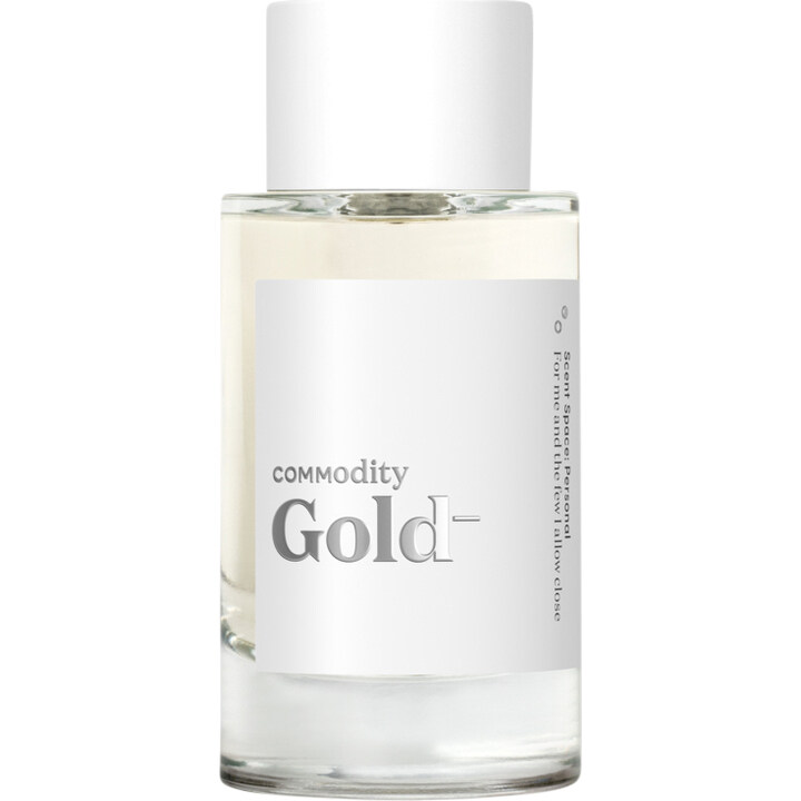 Gold- by Commodity perfume bottle