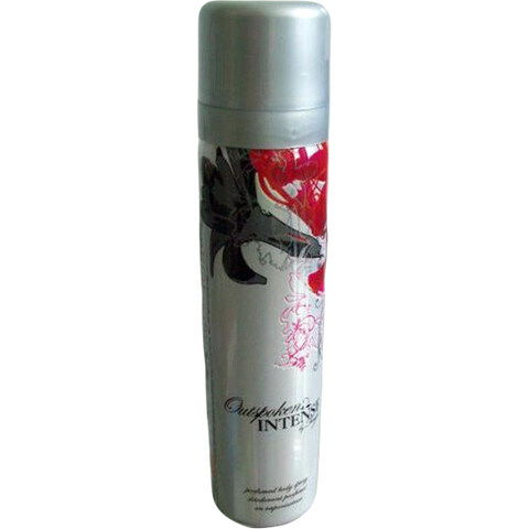 Outspoken Intense by Fergie (Body Spray) by Avon perfume bottle