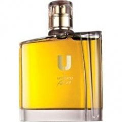 U by Ungaro Fever for Him by Avon perfume bottle