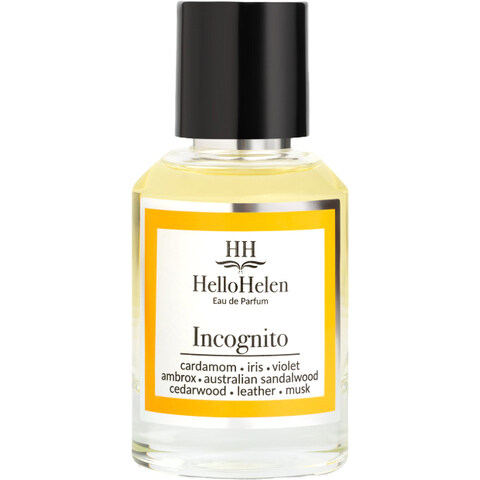 Incognito by HelloHelen perfume bottle