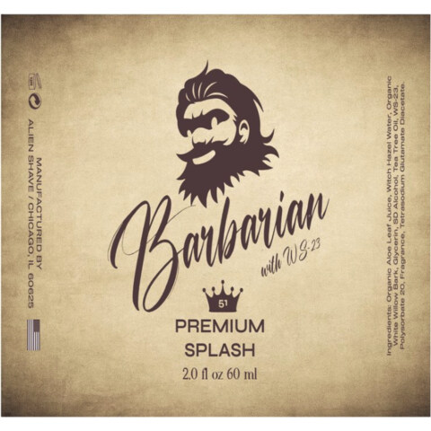 Barbarian by Alien Shave perfume bottle