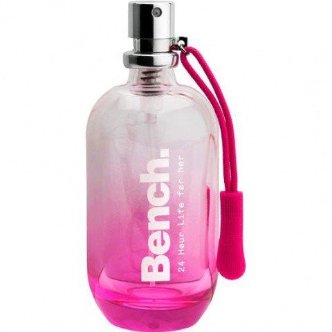 24 Hour Life for Her by Bench. perfume bottle
