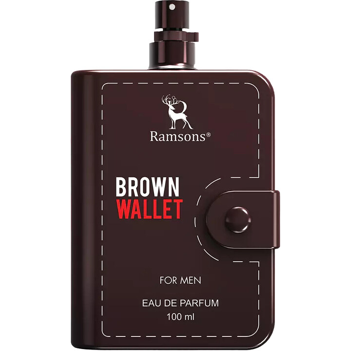 Brown Wallet for Men by Ramsons perfume bottle