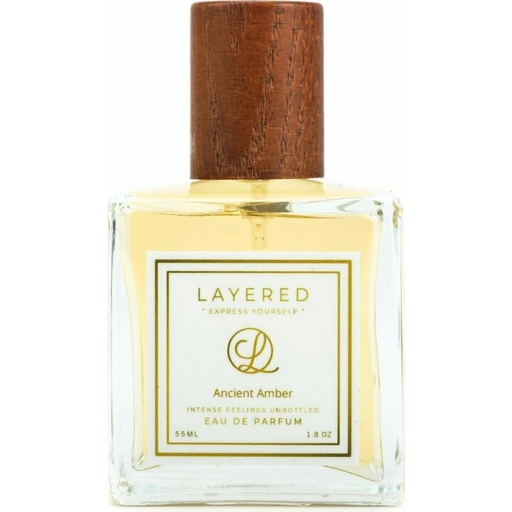 Ancient Amber by Layered perfume bottle