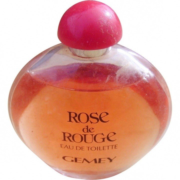 Rose de Rouge by Gemey perfume bottle