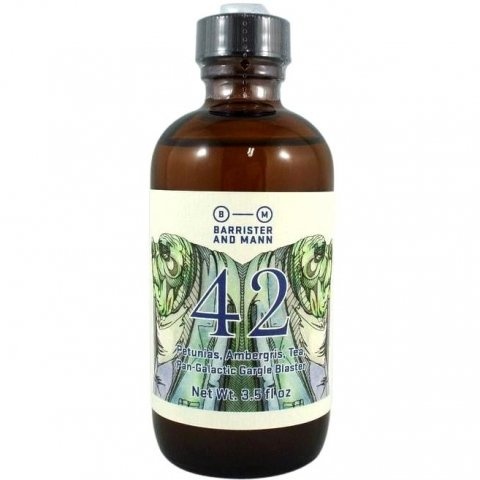 42 (Aftershave) by Barrister And Mann perfume bottle
