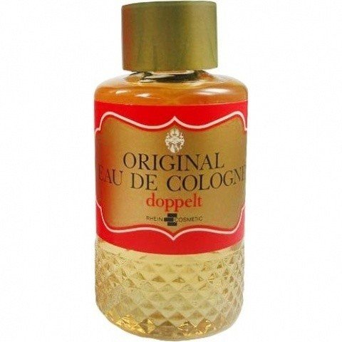 Echt Kölnisch Wasser doppelt / Original Eau de Cologne doppelt by Rhein Cosmetic perfume bottle